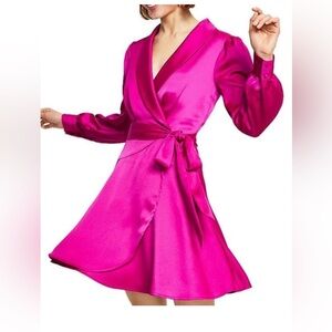 Elegant Pink Satin dress..